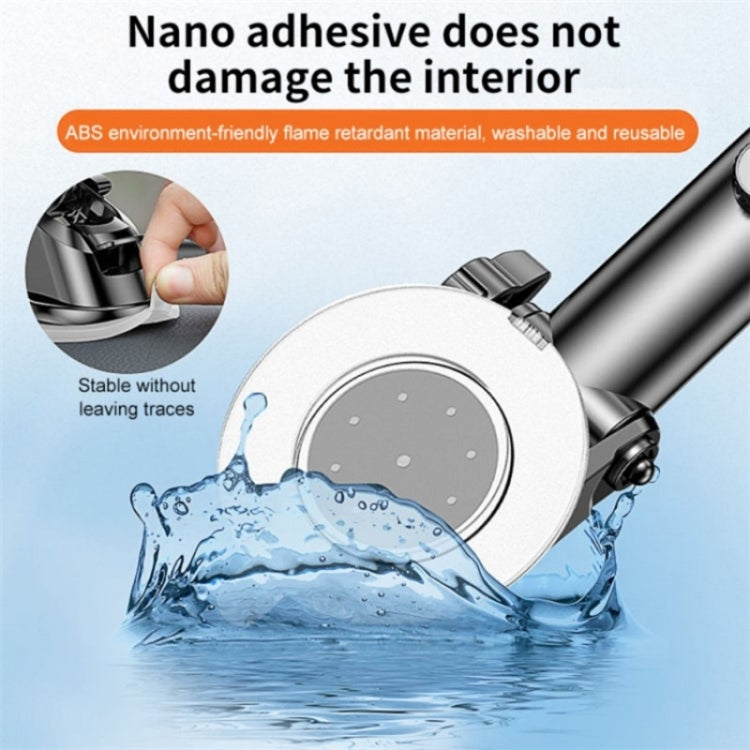 D25+105+K5 Auto Locking Car Phone Clip Telescopic Suction Cup Dashboard Phone Mount Holder(Red) - Universal Car Holders by PMC TechLife | Online Shopping South Africa | PMC TechLife | Buy Now Pay Later Mobicred