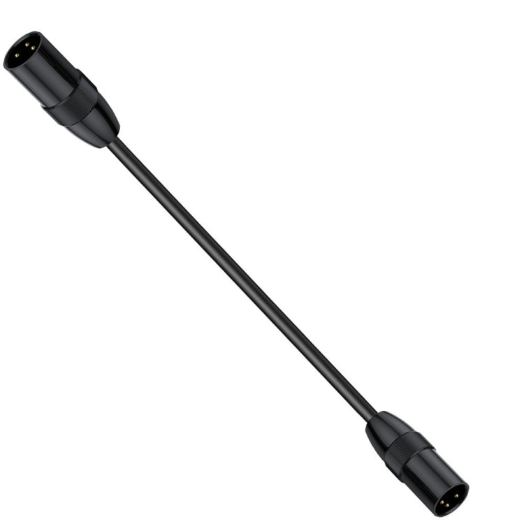 JUNSUNMAY XLR Male to Male Mic Cord 3 Pin Audio Cable Balanced Shielded Cable, Length:5m