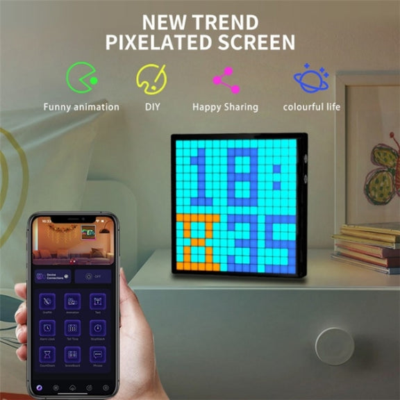 ID16 Advertising IDM Art Cyberpunk Style Cartoon Screen Fun Dynamic Desktop Pixel Screen