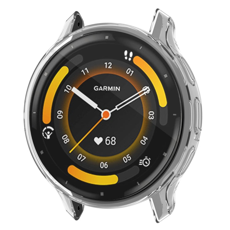 For Garmin Venu 3S TPU All-Inclusive Watch Protective Case(Transparent) - Watch Cases by PMC TechLife | Online Shopping South Africa | PMC TechLife