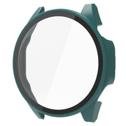 For Huawei Watch GT 4 46mm PC + Tempered Film Integrated Watch Protective Case(Green)