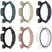 For Huawei Watch GT 4 46mm PC + Tempered Film Integrated Watch Protective Case(Transparent)