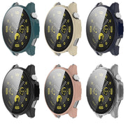 For Huawei Watch GT 4 46mm PC + Tempered Film Integrated Watch Protective Case(Black)