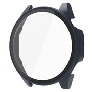For Huawei Watch GT 4 41mm PC + Tempered Film Integrated Watch Protective Case(Blue)