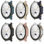 For Huawei Watch GT 4 41mm PC + Tempered Film Integrated Watch Protective Case(Ivory White)