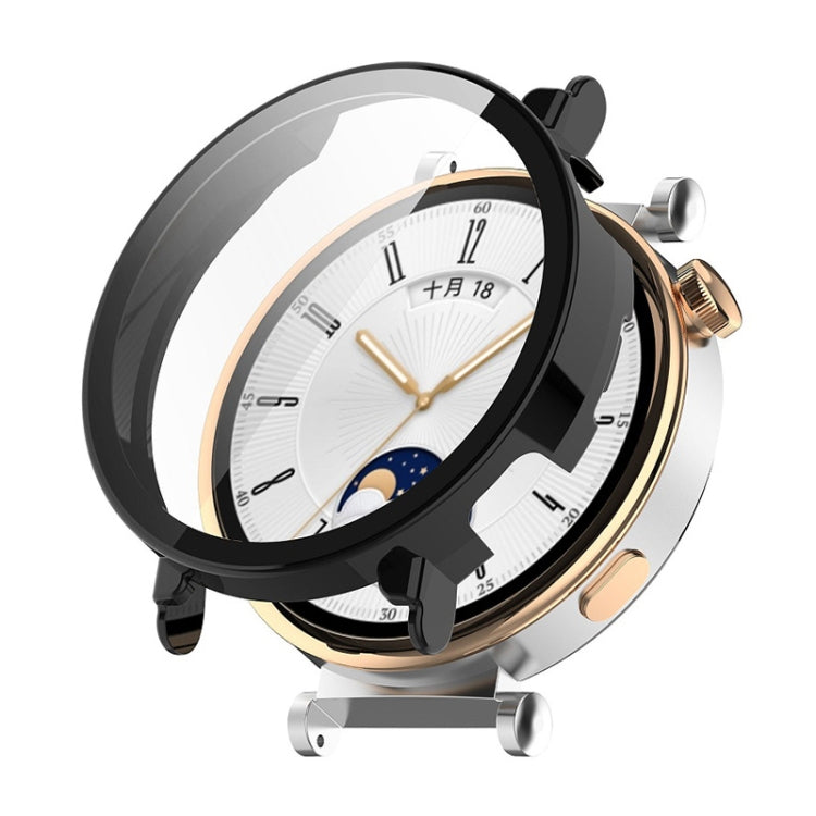 For Huawei Watch GT 4 41mm ENKAY Hat-Prince Full Coverage PC + Tempered Film Integrated Watch Protective Case(Black) - free shipping - PMC TechLife - Order now!