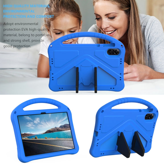 For Honor Pad X8 Pro EVA Shockproof Tablet Case with Holder(Blue)