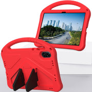 For Honor Pad X8 Pro EVA Shockproof Tablet Case with Holder(Red)