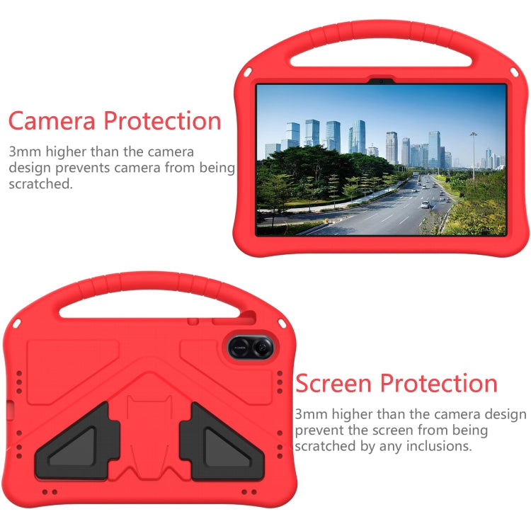 For Honor Pad X8 Pro EVA Shockproof Tablet Case with Holder(Red)