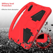 For Honor Pad X9 EVA Shockproof Tablet Case with Holder(Red)