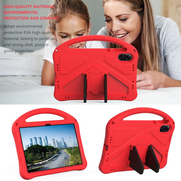 For Honor Pad X8a EVA Shockproof Tablet Case with Holder(Red) - free shipping - PMC TechLife - Order now!