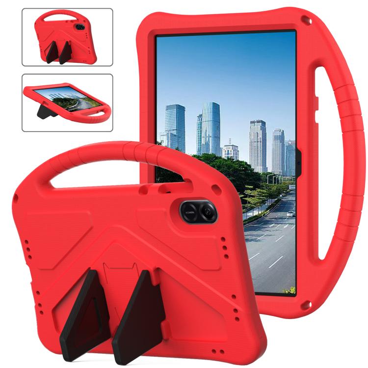 For Honor Pad X8a EVA Shockproof Tablet Case with Holder(Red) - free shipping - PMC TechLife - Order now!
