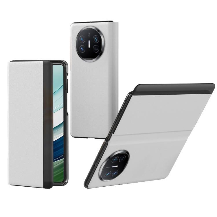 For Huawei Mate X5 Side Window All-inclusive Shockproof Phone Case(White) - Huawei Cases by PMC TechLife | Online Shopping South Africa | PMC TechLife | Buy Now Pay Later Mobicred