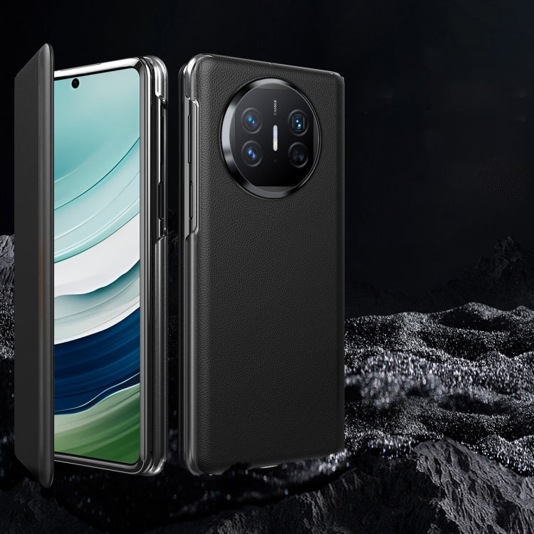 For Huawei Mate X5 Side Window All-inclusive Shockproof Phone Case(Black) - Huawei Cases by PMC TechLife | Online Shopping South Africa | PMC TechLife | Buy Now Pay Later Mobicred