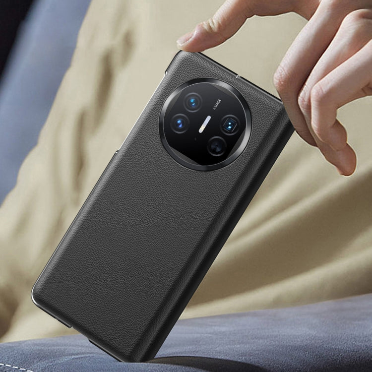 For Huawei Mate X5 Side Window All-inclusive Shockproof Phone Case(Black) - Huawei Cases by PMC TechLife | Online Shopping South Africa | PMC TechLife | Buy Now Pay Later Mobicred