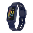For Fitbit Charge 6 / 5 / 4 / 3 Armor Integrated TPU Watch Band(Navy Blue) - Watch Bands by PMC TechLife | Online Shopping South Africa | PMC TechLife | Buy Now Pay Later Mobicred