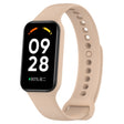 For Xiaomi Mi Band 8 Active Solid Color Integrated Silicone Watch Band(Pink) - free shipping - PMC TechLife - Order now!