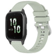 For Garmin Venu SQ2 Liquid Glossy Silver Buckle Silicone Watch Band(Green) - free shipping - PMC TechLife - Order now!