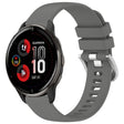 For Garmin Venu 2 Plus Liquid Glossy Silver Buckle Silicone Watch Band(Gray) - free shipping - PMC TechLife - Order now!