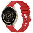 For Garmin Venu 3S Liquid Glossy Silver Buckle Silicone Watch Band(Red) - free shipping - PMC TechLife - Order now!