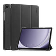 For Samsung Galaxy Tab A9+ 11.0 ENKAY Tri-fold Custer Texture Leather Smart Tablet Case(Black) - free shipping - PMc TechLife - Order now!