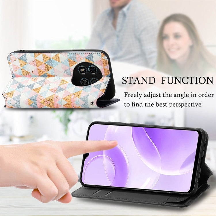 For Ulefone Note 15 CaseNeo Colorful Magnetic Leather Phone Case(Colorful Cube) - Ulefone Cases by PMC Jewellery | Online Shopping South Africa | PMC Jewellery | Buy Now Pay Later Mobicred