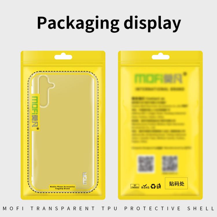 For Samsung Galaxy A55 MOFI Ming Series Ultra-thin TPU Phone Case(Transparent) - Galaxy Phone Cases by MOFI | Online Shopping South Africa | PMC TechLife | Buy Now Pay Later Mobicred