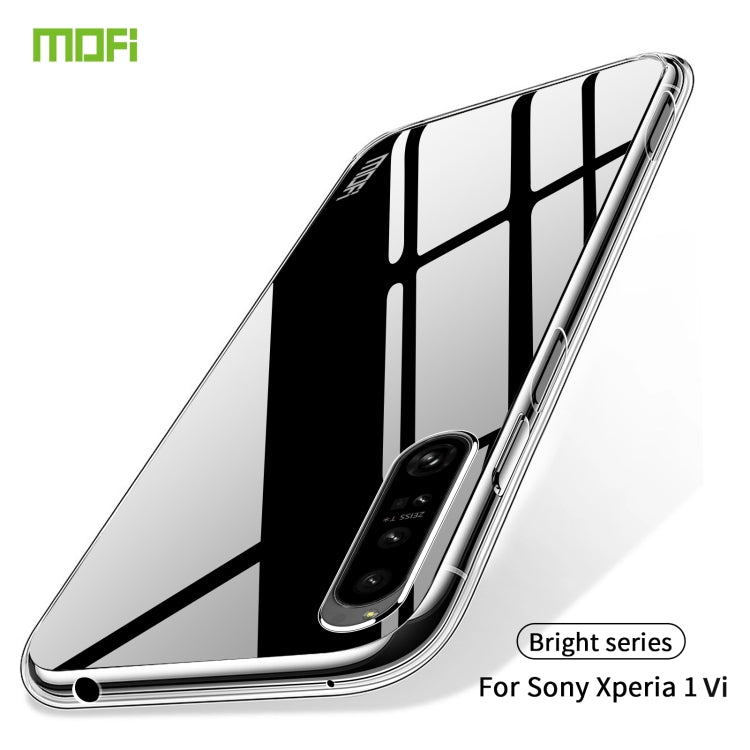 For Sony Xperia 1 VI MOFI Ming Series Ultra-thin TPU Phone Case(Transparent) - Sony Cases by MOFI | Online Shopping South Africa | PMC TechLife