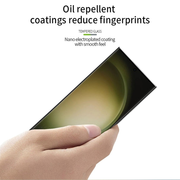 For Samsung Galaxy S24 5G MOFI 9H 2.5D Full Screen Tempered Glass Film(Black)