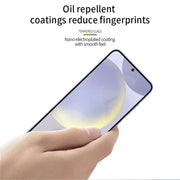 For Samsung Galaxy S25 5G PINWUYO 9H 2.5D Full Screen Tempered Glass Film(Black)