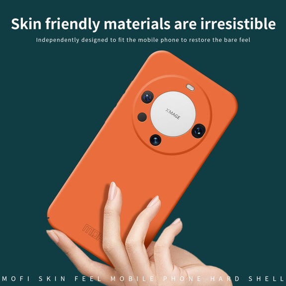 For Huawei Mate 60 MOFI Qin Series Skin Feel All-inclusive PC Phone Case(Black)