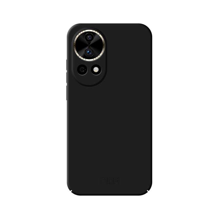 For Huawei nova 12 MOFI Qin Series Skin Feel All-inclusive PC Phone Case(Black) - Huawei Cases by MOFI | Online Shopping South Africa | PMC TechLife | Buy Now Pay Later Mobicred