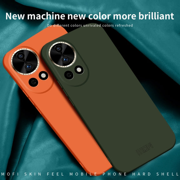 For Huawei nova 12 MOFI Qin Series Skin Feel All-inclusive PC Phone Case(Green)