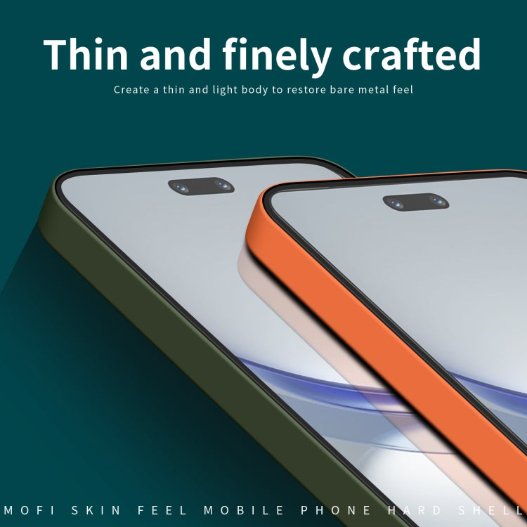 For Huawei nova 12 MOFI Qin Series Skin Feel All-inclusive PC Phone Case(Green)