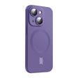 For iPhone 15 Plus ENKAY MagSafe Matte TPU Phone Case with Lens Film(Purple) - iPhone 15 Plus Cases by ENKAY | Online Shopping South Africa | PMC TechLife