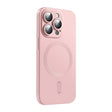 For iPhone 16 Pro ENKAY MagSafe Matte TPU Phone Case with Lens Film(Pink) - iPhone 16 Pro Cases by ENKAY | Online Shopping South Africa | PMC TechLife | Buy Now Pay Later Mobicred