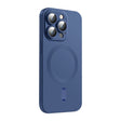 For iPhone 16 Pro ENKAY MagSafe Matte TPU Phone Case with Lens Film(Dark Blue) - iPhone 16 Pro Cases by ENKAY | Online Shopping South Africa | PMC TechLife | Buy Now Pay Later Mobicred