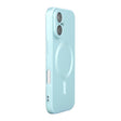 For iPhone 16 Plus ENKAY MagSafe Matte TPU Phone Case with Lens Film(Blue) - iPhone 16 Plus Cases by ENKAY | Online Shopping South Africa | PMC TechLife | Buy Now Pay Later Mobicred