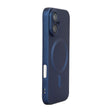 For iPhone 16 ENKAY MagSafe Matte TPU Phone Case with Lens Film(Dark Blue) - iPhone 16 Cases by ENKAY | Online Shopping South Africa | PMC TechLife | Buy Now Pay Later Mobicred