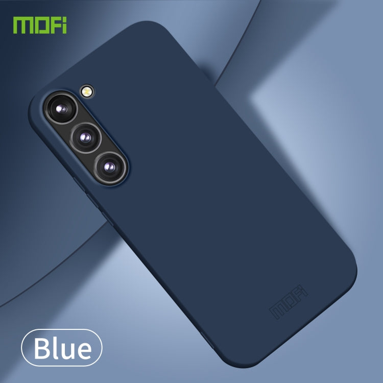 For Samsung Galaxy S23 5G MOFI Qin Series Skin Feel All-inclusive PC Phone Case(Blue) - Galaxy S23 5G Cases by MOFI | Online Shopping South Africa | PMC TechLife | Buy Now Pay Later Mobicred