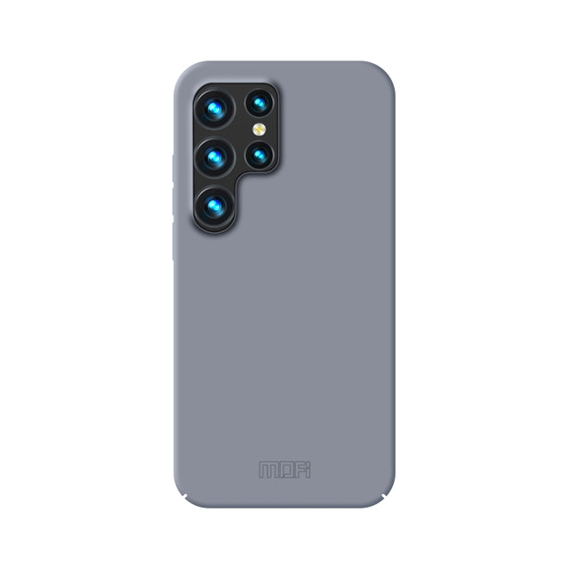 For Samsung Galaxy S23 Ultra 5G MOFI Qin Series Skin Feel All-inclusive PC Phone Case(Gray)