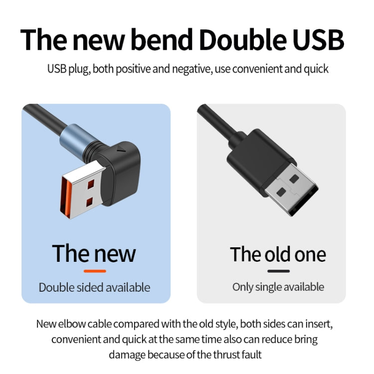 66W 3 in 1 USB Elbow to 8 Pin + Micro USB + USB-C / Type-C Fast Charging Spring Cable(Black) - Multifunction Cable by PMC TechLife | Online Shopping South Africa | PMC TechLife