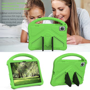 For Teclast M40 SE 2022 EVA Shockproof Tablet Case with Holder(Green)