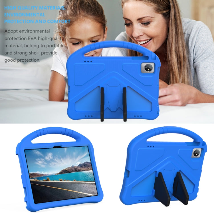 For Teclast P40HD 2022 / P40S 2023 EVA Shockproof Tablet Case with Holder(Blue)