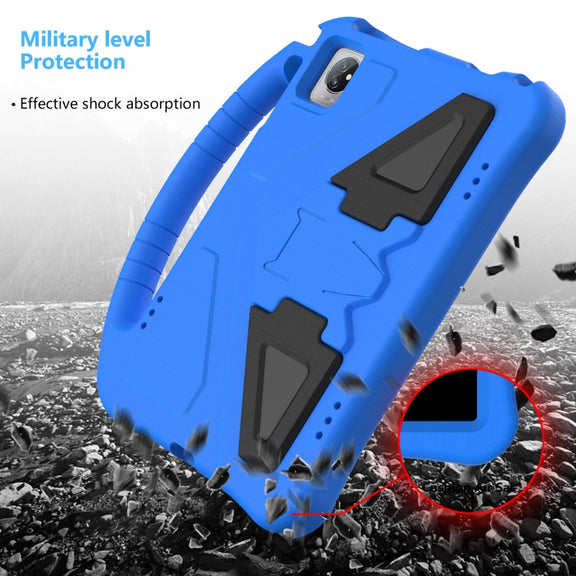 For Teclast P40HD 2022 / P40S 2023 EVA Shockproof Tablet Case with Holder(Blue)
