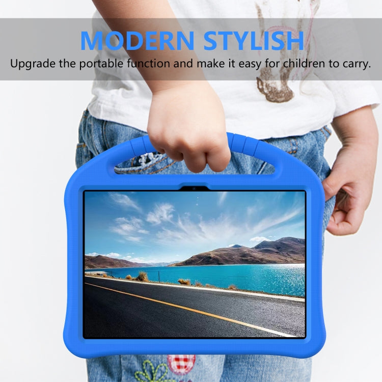 For Teclast P40HD 2022 / P40S 2023 EVA Shockproof Tablet Case with Holder(Blue) - Teclast by PMC TechLife | Online Shopping South Africa | PMC TechLife | Buy Now Pay Later Mobicred