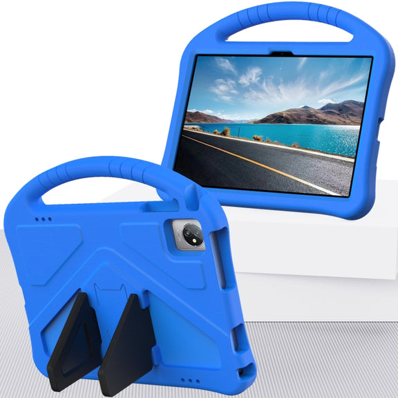 For Teclast P40HD 2022 / P40S 2023 EVA Shockproof Tablet Case with Holder(Blue)