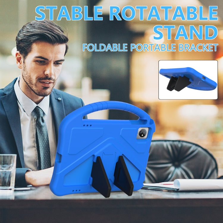 For Teclast P40HD 2022 / P40S 2023 EVA Shockproof Tablet Case with Holder(Blue) - Teclast by PMC TechLife | Online Shopping South Africa | PMC TechLife | Buy Now Pay Later Mobicred