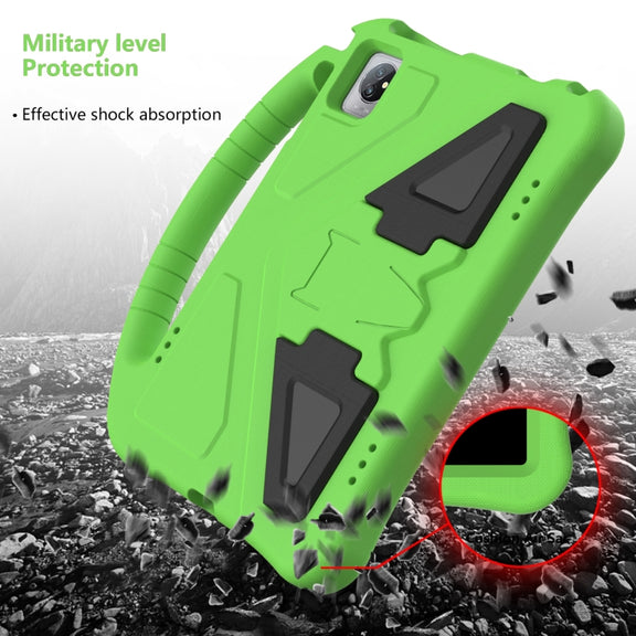 For Teclast M40 Pro 2023 EVA Shockproof Tablet Case with Holder(Green)