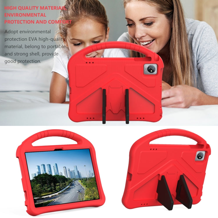 For Teclast M40 Pro 2023 EVA Shockproof Tablet Case with Holder(Red)